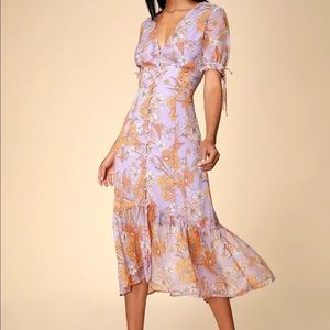 Astr the Label Floral Dress